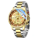 Мужские военные часы OLENSE, водонепроницаемые, 30 м, Кварцевые спортивные часы, хронограф, светящиеся стрелки