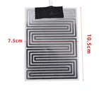 3,7 V  5V углеродное волокно Электрогрелка грелка для рук USB нагревательная пленка Электрический зимние инфракрасный жар коврик