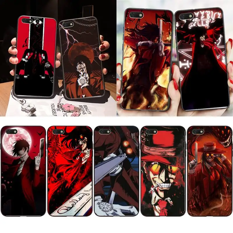 

Anime Hellsing Alucard Phone Case For Xiaomi 9 10 11 PRO LITE Redmi NOTE 7 8 9 A PRO K20 30 PRO
