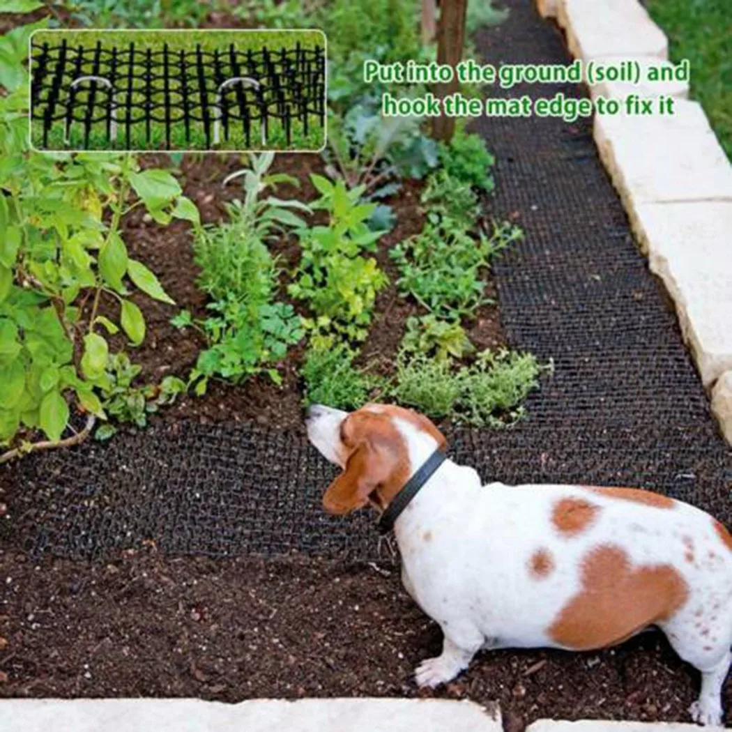 

16*21cm Cat Scat Mat 5 Pcs Animal Anti-Cat Dog Pest Deterrent Repellent