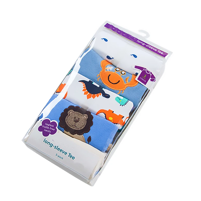 Футболка детская с длинным рукавом и круглым вырезом 100% хлопок|Тройники| |