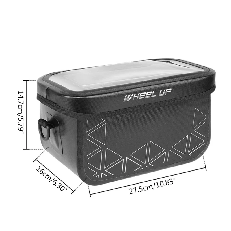 

A69A Multifunctional Phone Case Holder Bicycle Bag Phone Front Frame Bag Waterproof Bike Phone Mount Bike Bag Phone Holder