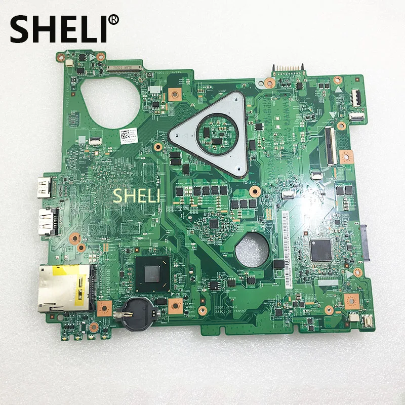 SHELI для DELL материнская плата ноутбука L VOSTRO 3550 V3550 15R HM65 0Y0RGW full tesed DDR3|Материнские