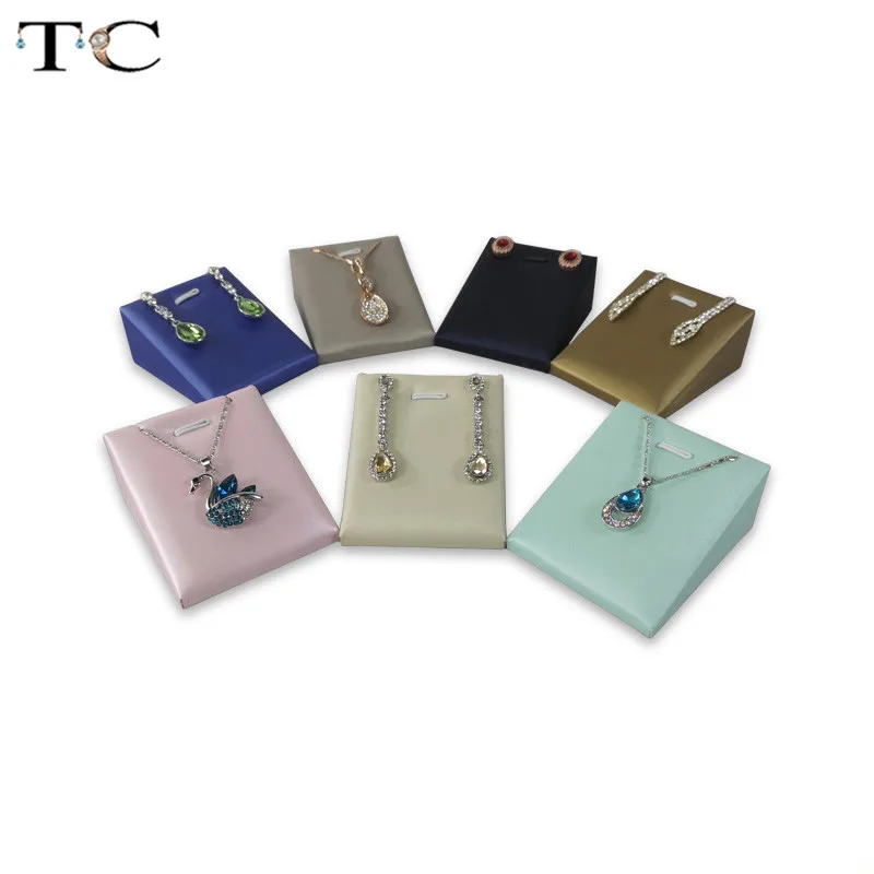 Многоцветная серия подвесных ожерелий витрина держатель для ювелирных изделий