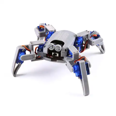 Bionic квадрупед Паук Робот комплект для Arduino,wifi diy, STEM ползание робот, ESP8266,NodeMCU,Arduino робот Комплект