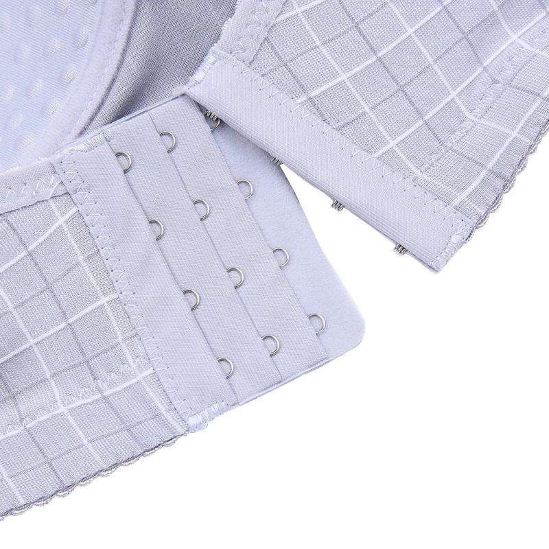 

Solid Color Bra Women's Push Up Gathered Bras Thin Section Full Cup Adjustment Breathable