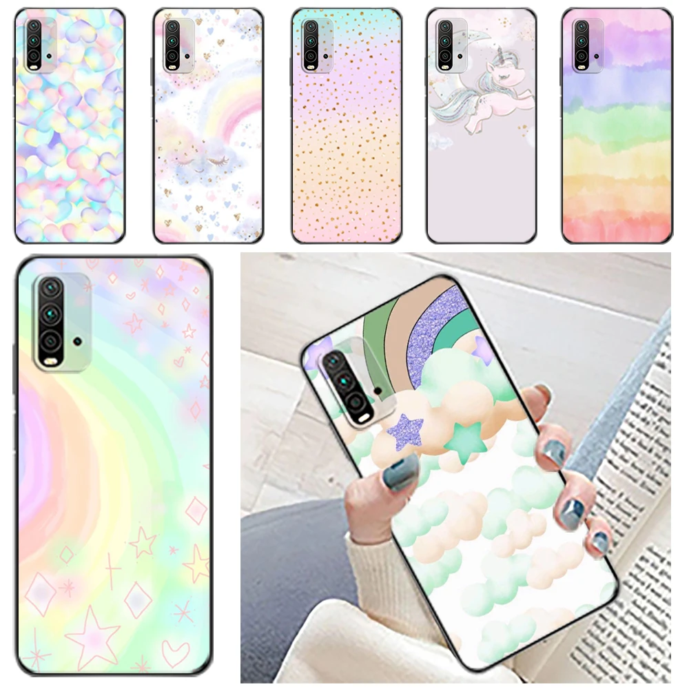 

Colorful Starry Sky Galaxy Night Light Phone Case For Xiaomi Redmi Note 9T 9 9S Pro MAX 5G 10X Note 10 10S 10T Pro MAX 5G 4G