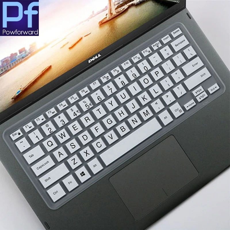 Силиконовые клавиатуры для ноутбука ухода за кожей кожи Dell Latitude 3400 3480 5400 3490