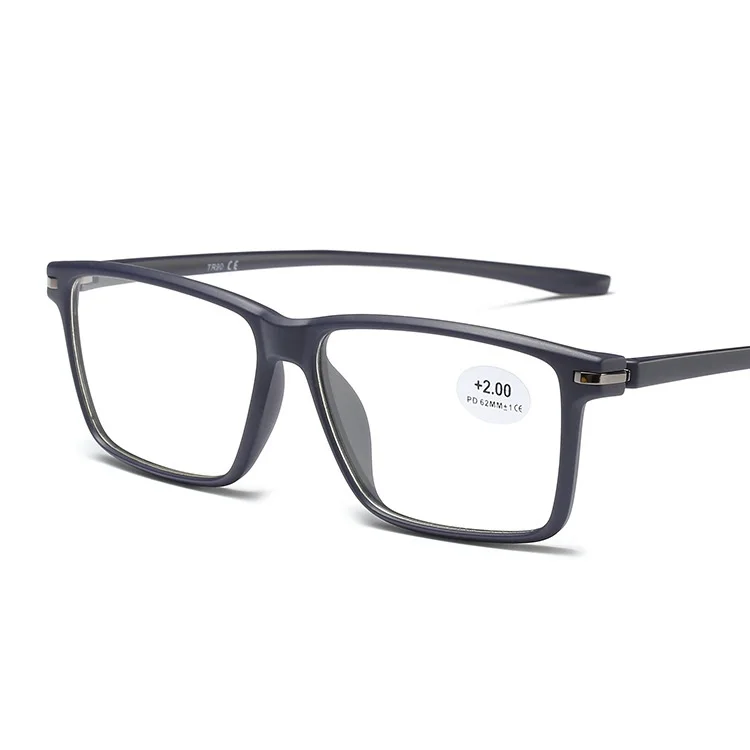 Для мужчин красивый светильник уютная квадратный TR90 Рамка Смолы удобного чтения