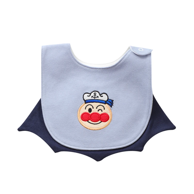 Ronda de 360 beb&eacute; Caballero Saliva bolsillo algod&oacute;n babero 0-3T babero ni&ntilde;o ni&ntilde;a Arco-Nudo de alimentaci&oacute;n de beb&eacute; babero beb&eacute; Accesorios-4