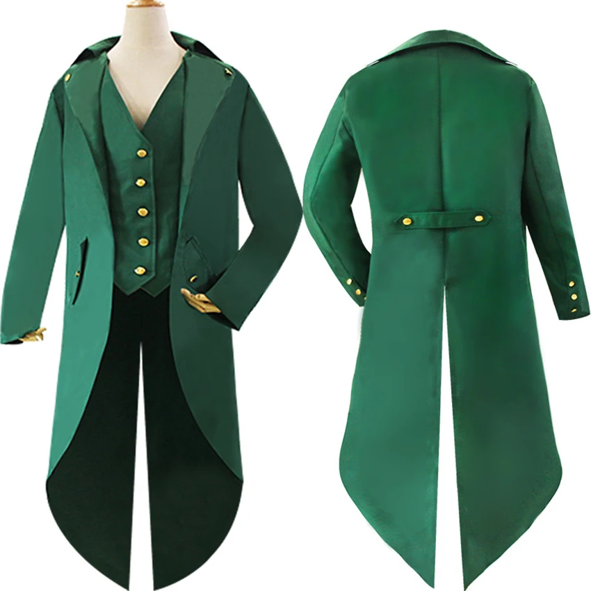 Средневековые ретро мужские пальто с ласточковым хвостом средневековый стиль