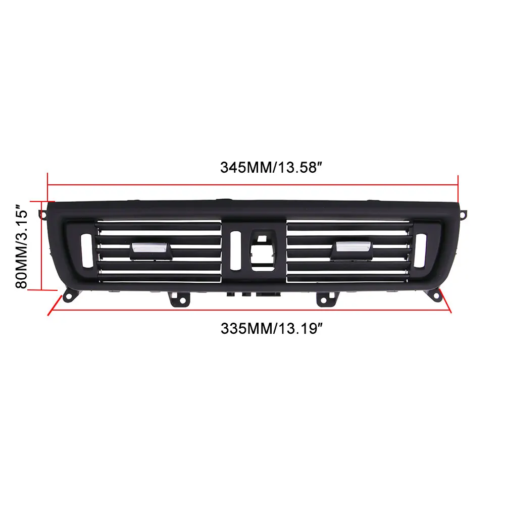 Передняя центральная консоль кондиционера вентиляционное отверстие ABS + PC