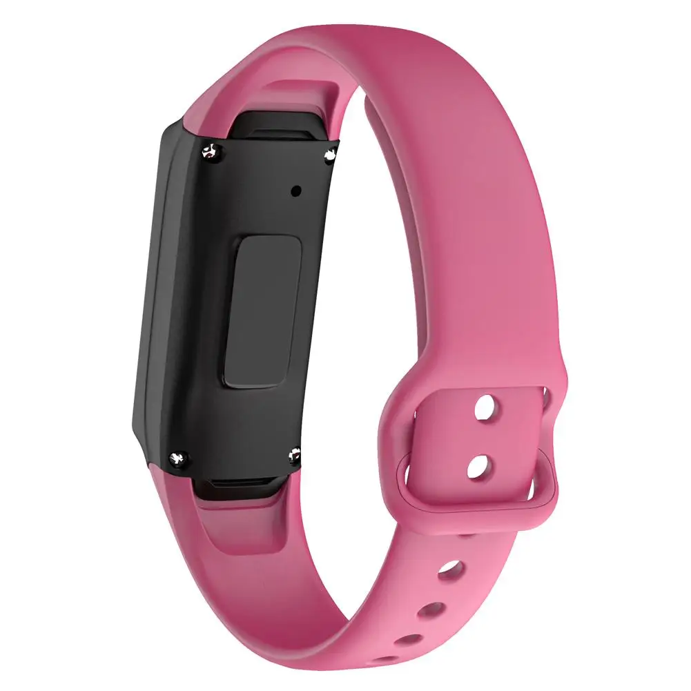 Khaki Высокое качество Slicone Браслет Loopback ремешок для samsung Galaxy Fit SM-R370 многоцветный Силиконовый ремешок для часов - Цвет: Khaki
