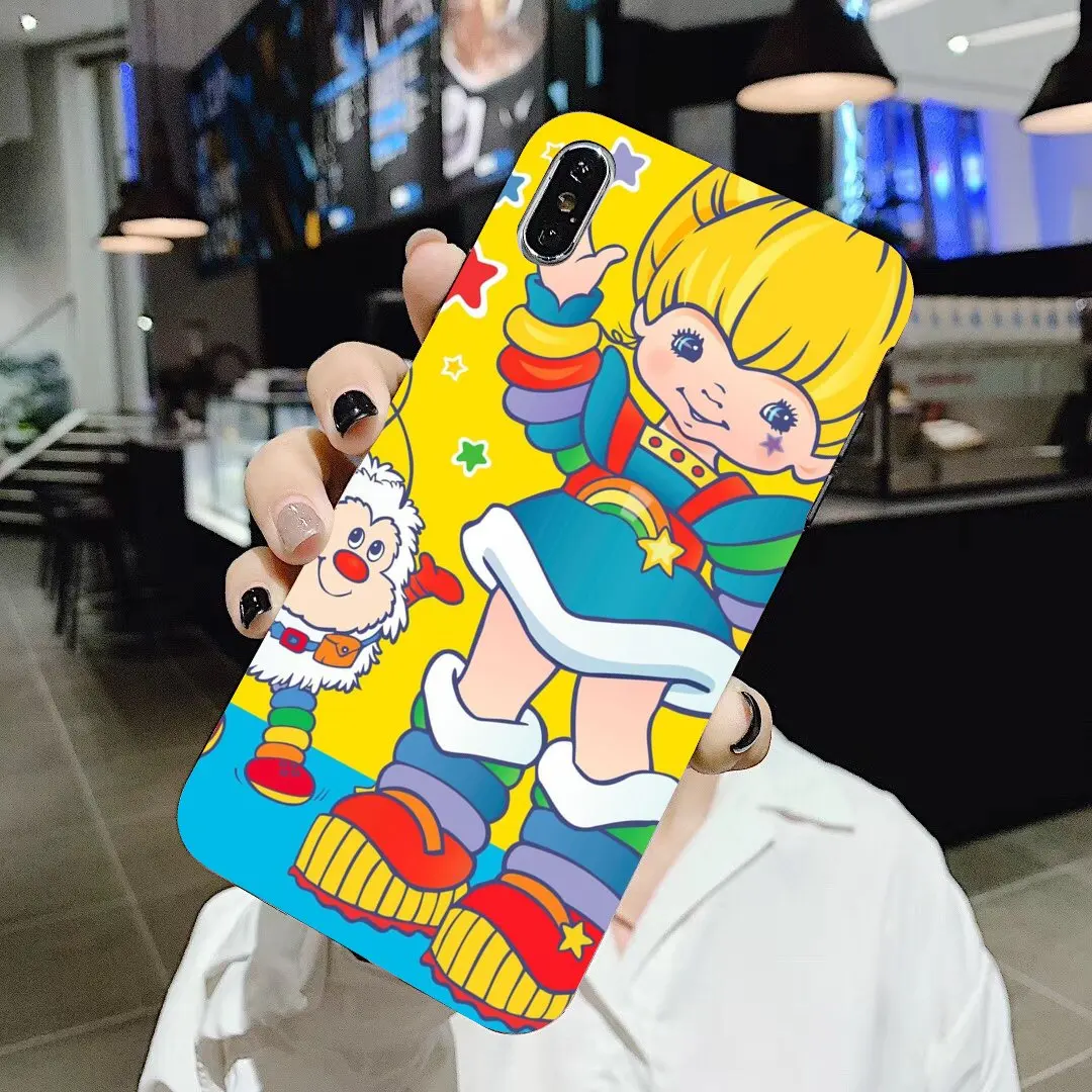 Мягкий чехол Rainbow Brite для Samsung Galaxy J1 J2 J3 J4 J5 J6 J7 J8 Plus 2018 Prime 2015 2016 2017.