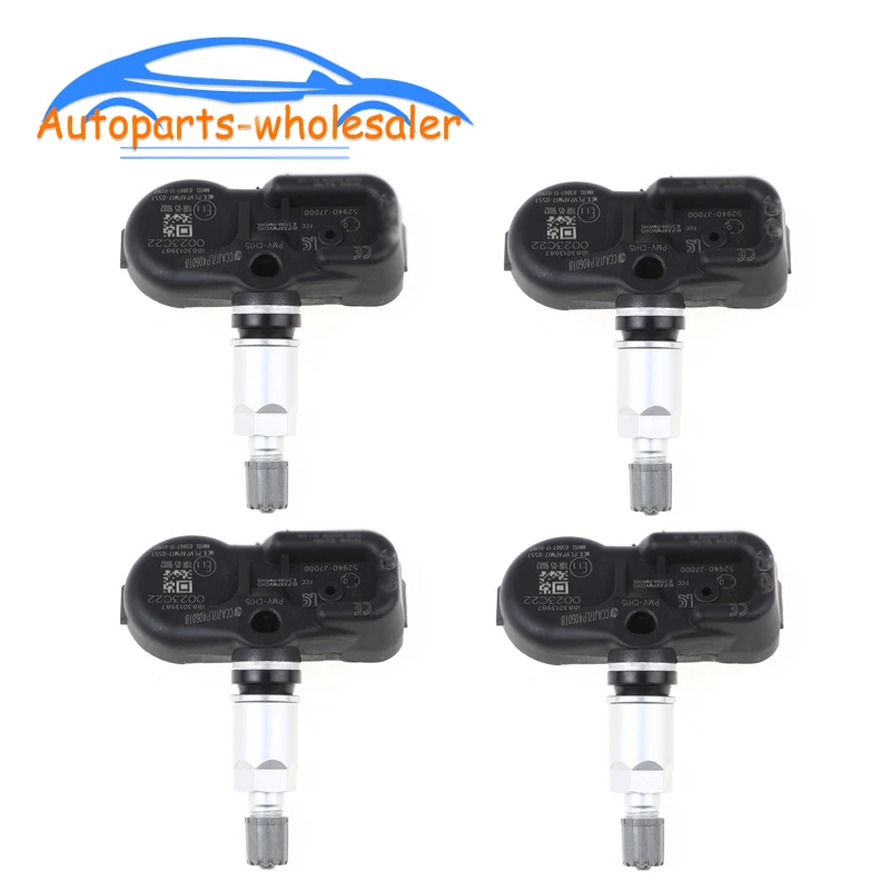 4 шт./лот Новинка 52940J7000 52940-J7000 для Kia K3 Форте Ceed 2019 2020 PMV-CH15 PMVCH15 давления воздуха в шинах шин Давление монитор Автомобильные аксессуары