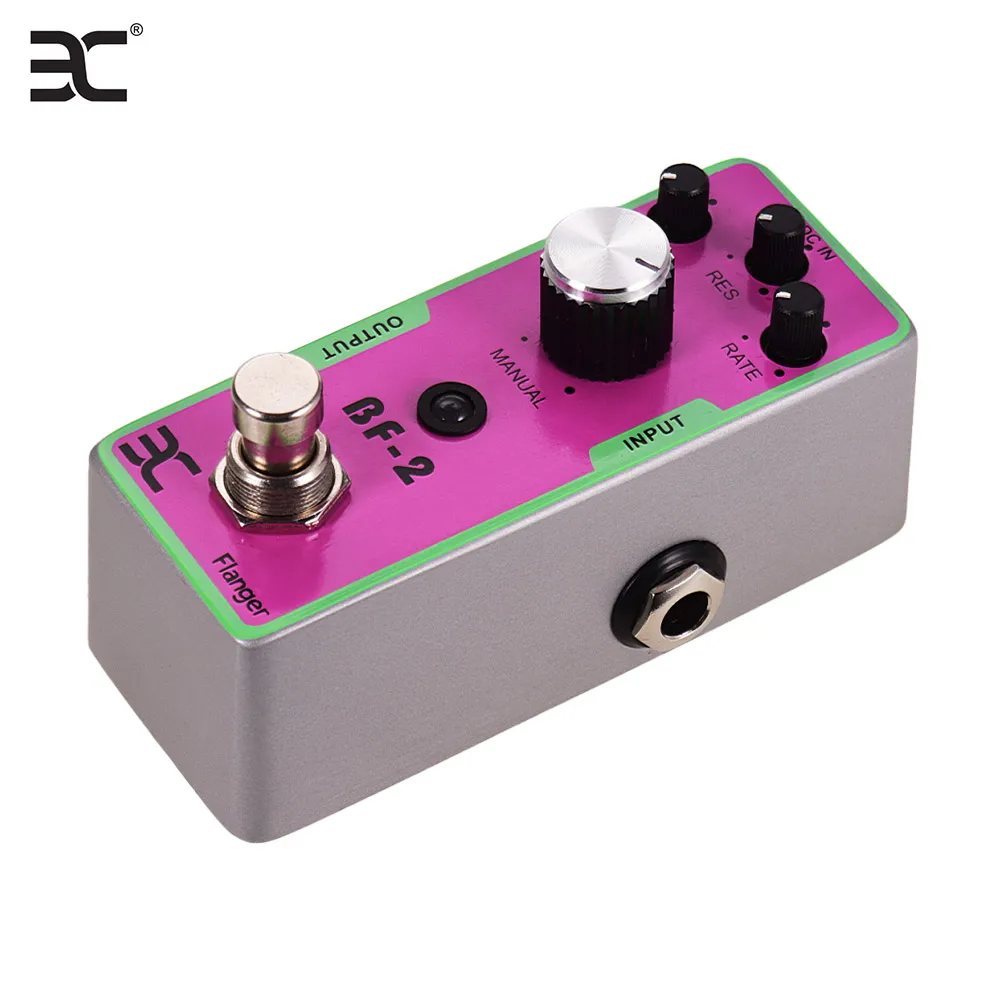 Супер Flanger педаль для гитары цветочные режимы искусственный корпус из