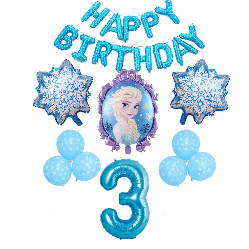 

Elsa And Anna Olaf Disney Frozen Princess Foil Balloons Helium Balloons Baby Shower Girl Snowman Birthday Party Decorations Toys