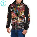 Толстовка Jaspion Tokusatsu, собранные цветные толстовки, полиэстеровый осенний пуловер, толстовка, красивые мужские толстовки длиной