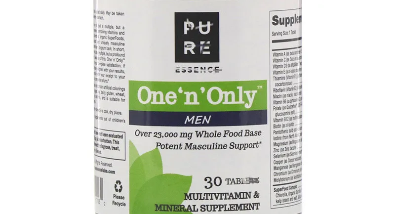 One  n  Only Men, Multivitamin & Mineral, Multiple specifications