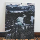 Картина Леса Канады красочная Картина на холсте, современный домашний декор комнаты