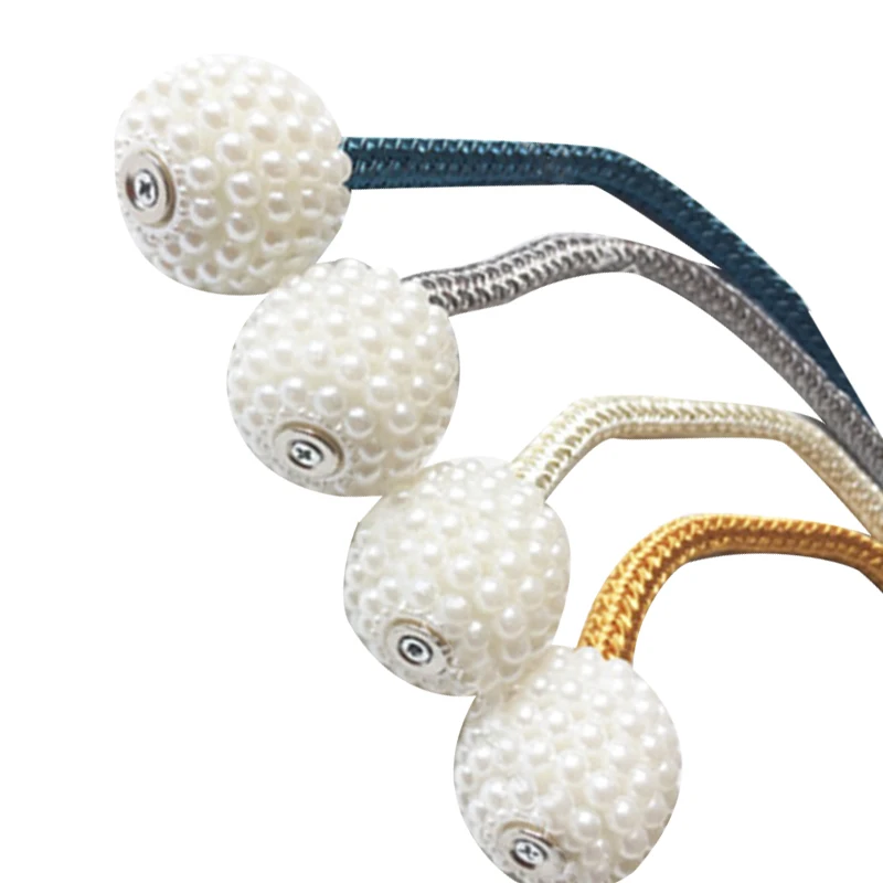 1 шт. жемчуг Магнитная занавеска зажим держатели для штор подхват на завязках