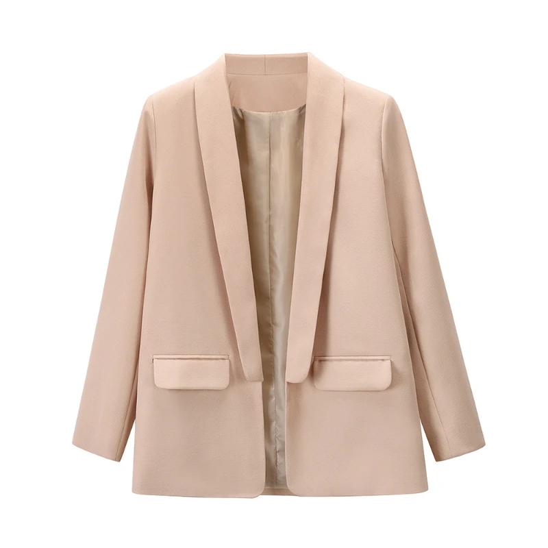 

2021 European and American New Ladies Long-sleeved Small Suit Jacket