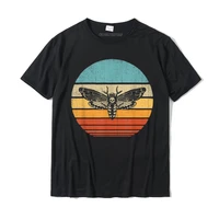 moth retro vintage 60s 70s sunset insect lovers men women t shirt special men t shirts anime tees cotton design
