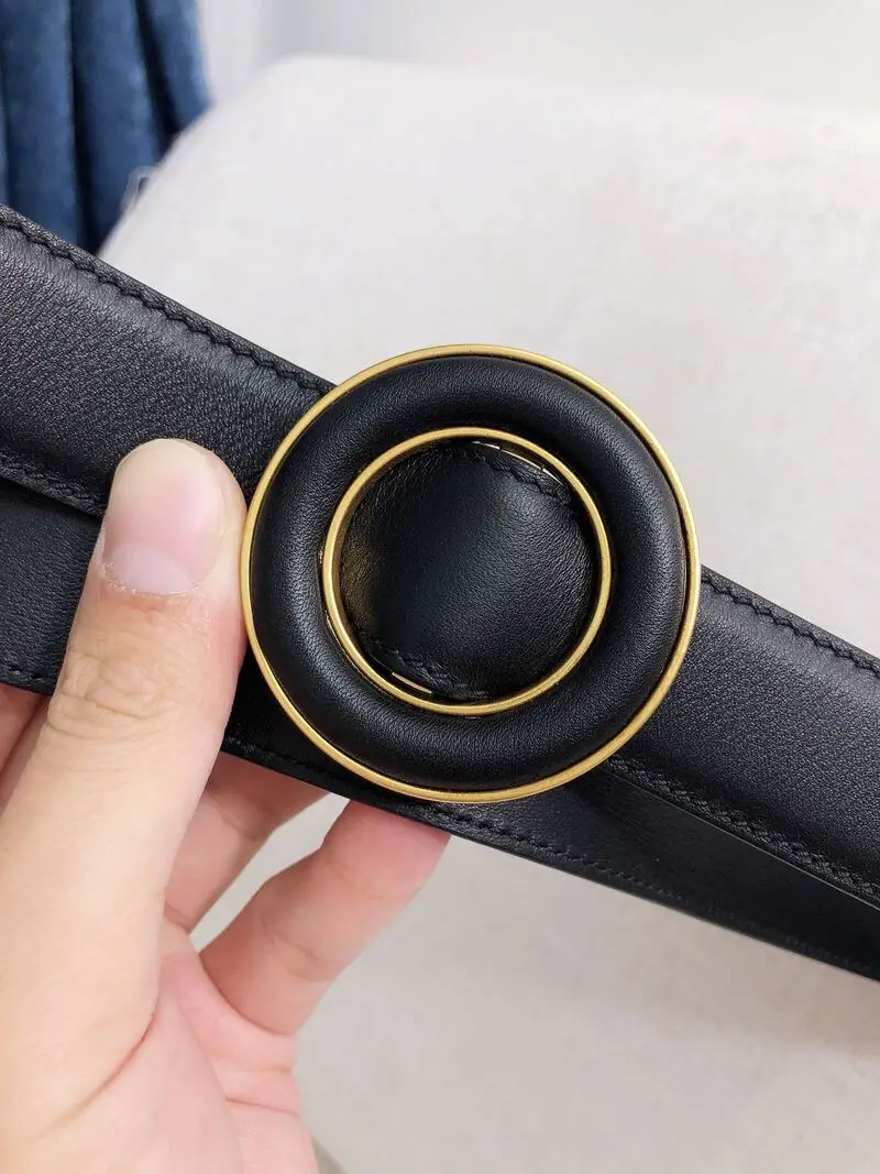 2020 Vintage Fashion Genuine Leather Luxury Designer Black Belt for Women Dresses Jeans Grosse Ceinture Femme Long Belt Pемень