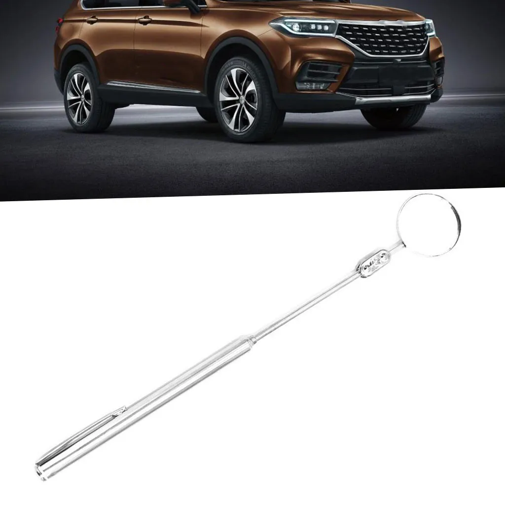 Автомобильное круглое телескопическое зеркало телескопический ручной