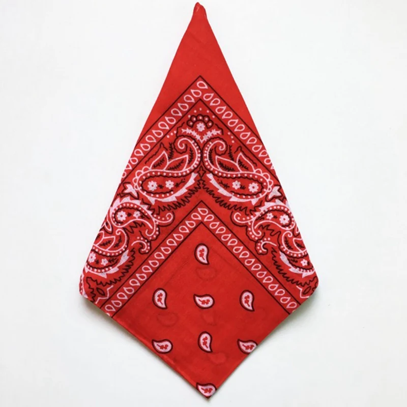 

Outdoor Bandana Square Scarf Headband Printed Neck Hip Hop 55cm*55cm Paisley Headband Printed For Women/Men/Boys/Girls