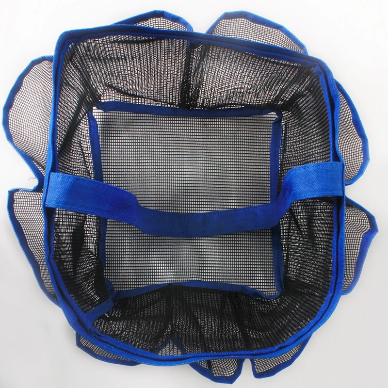 8 отсеков Складная подвесная сумка для ванной комнаты Портативная хранения