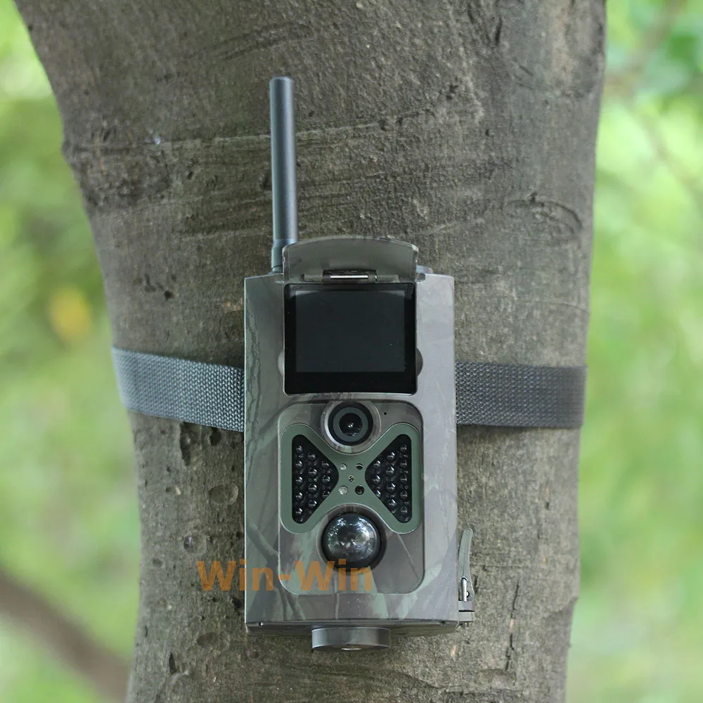 Охотничья камера ночного видения 16 МП 1080P MMS GPRS HC550M инфракрасные фотоловушки для