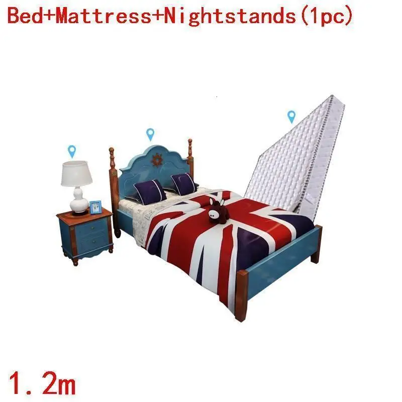Number 17 Letto Yatak Odasi Moblin Hochbett детское гнездо ранца мебель для спальни Cama Infantil Muebles De Dormitorio деревянная детская кровать - Цвет: Number 17