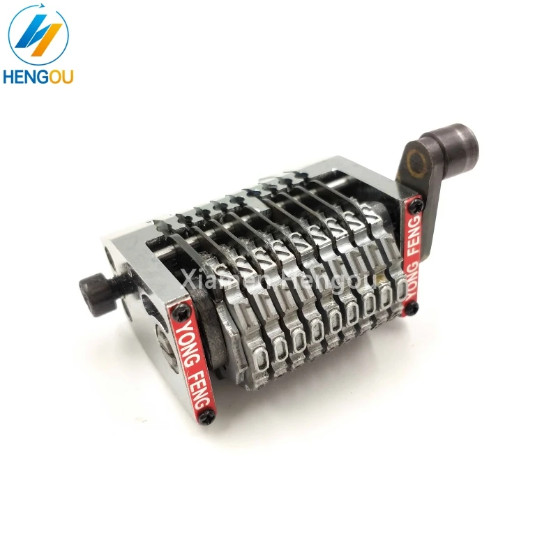 3d printer roller 1 Piece 22.3" GTO numerator 9 digits GTO numbering machine horizontal backward with arm spring back itself not sinkable roller of printer
