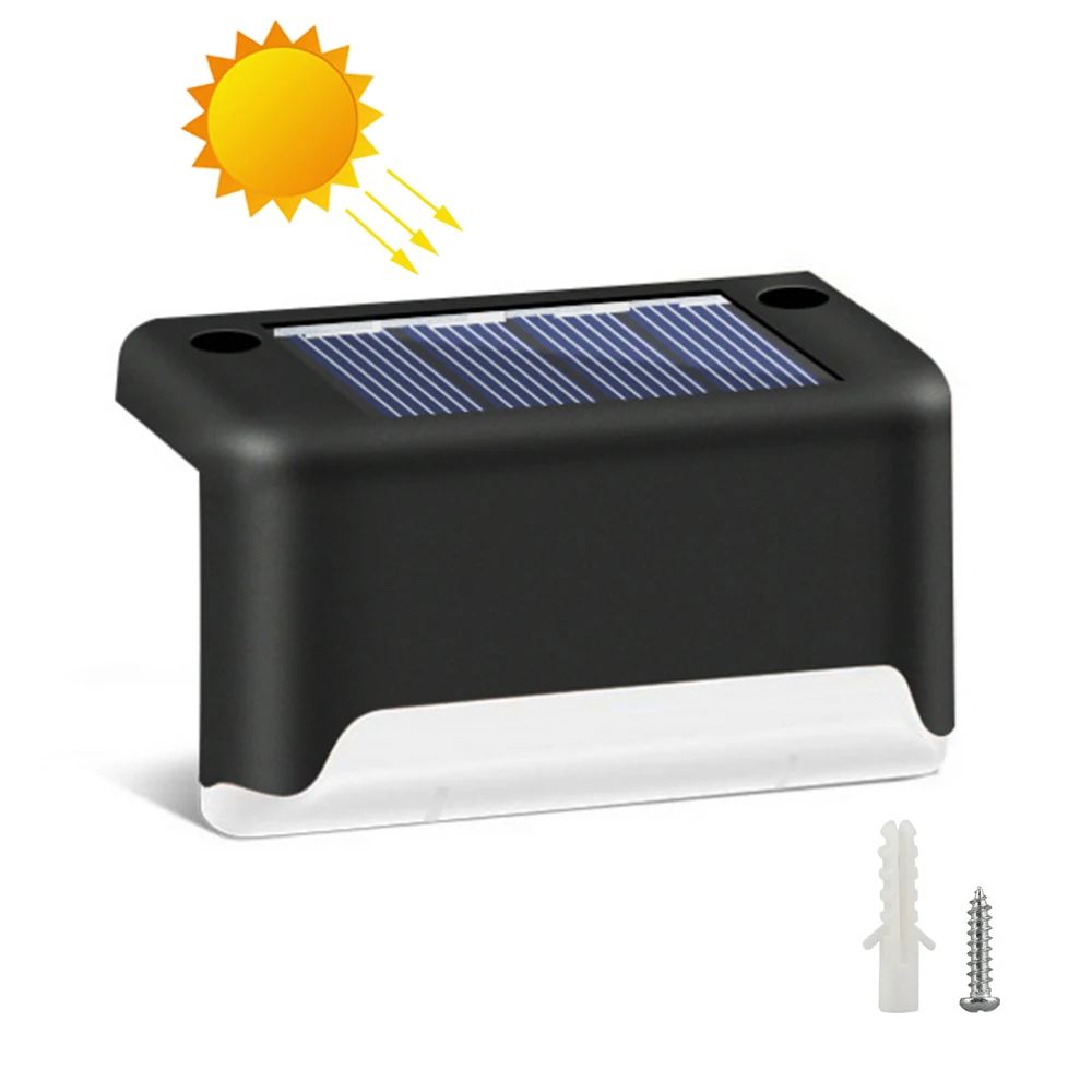6 в солнечный светильник для дорожек светодиодный забора/лестницы/ступенек