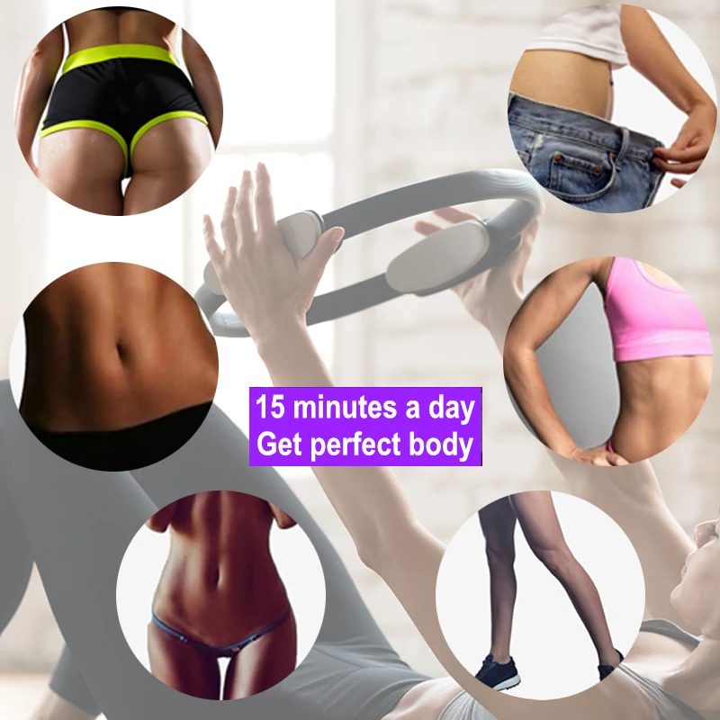 Йога круг Пилатес Сопротивление Круг колесо фитнес кинетический бодибилдинг