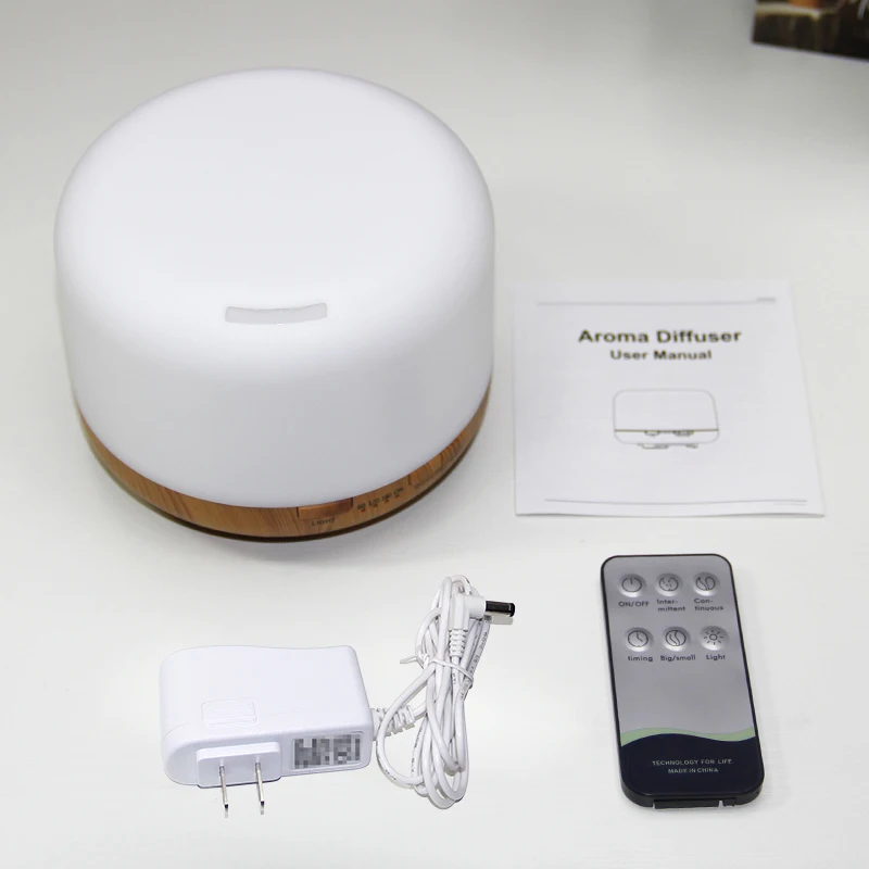 

Aroma Diffuser Air Humidifier Essential Oil Diffuser Aromatherapy 450ML Electric Ultrasonic Humidifiers Cool Mist Maker LED Lamp