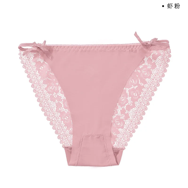 Sexy Floral Satin Lace Women Underwear Low-Rise Hollow Out Panties Soft Breathable Seamless Briefs Knickers Lingerie | Женская одежда