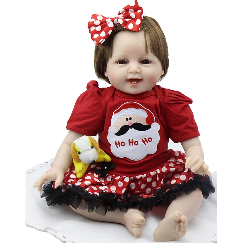 Силиконовое платье для новорожденных девочек 22 дюйма|reborn girl|baby reborn girlbaby |