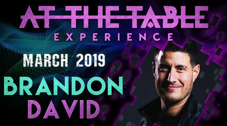 

At The Table Live Lecture Brandon David Magic tricks