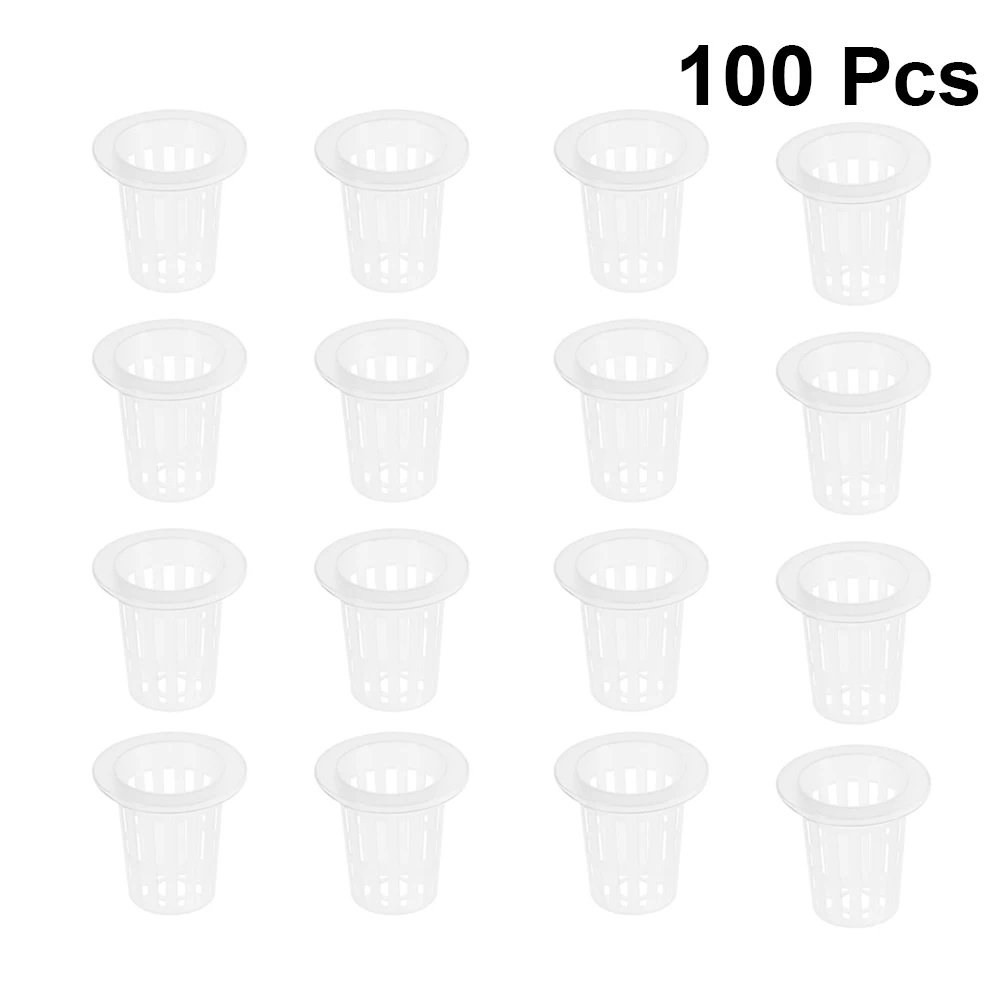 100 шт. разноцветные горшки для гидропоники Aquaponics A30 | Дом и сад