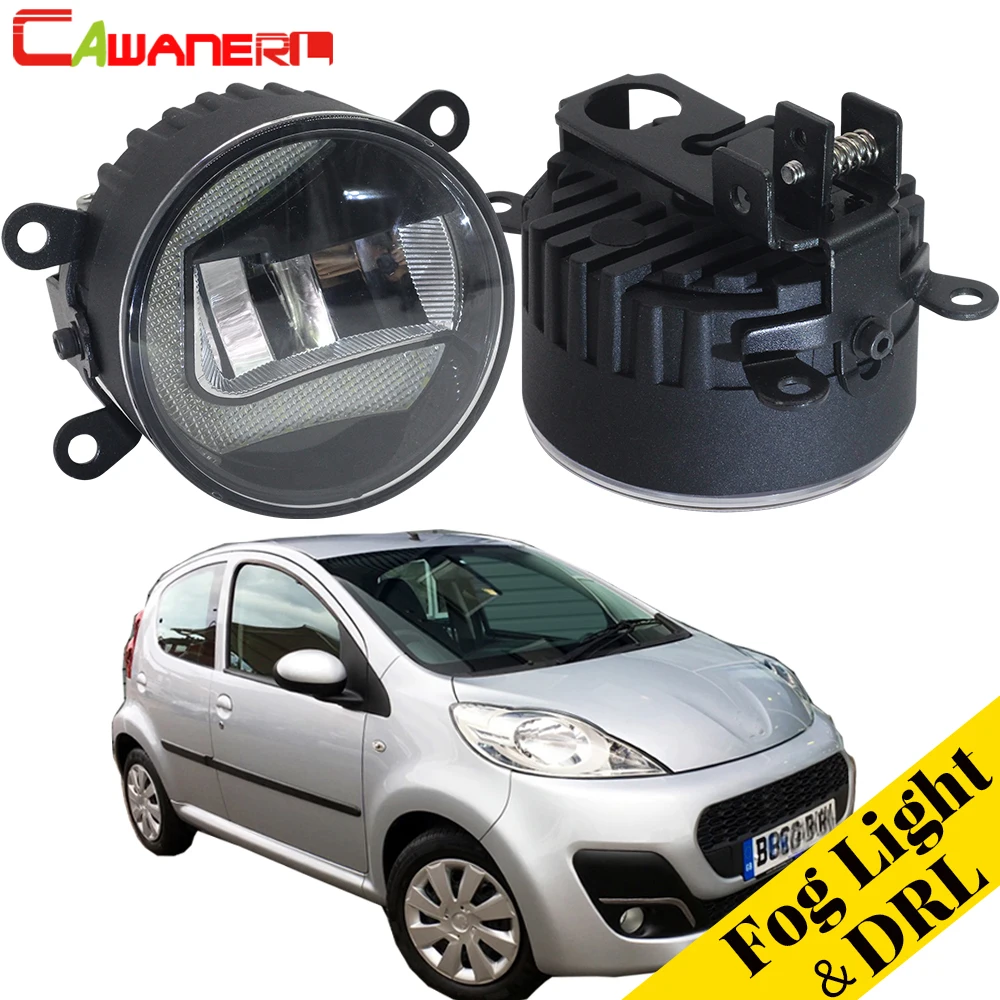 Cawanerl 2 шт. автомобиль светодиодный противотуманный светильник Дневной ходовой