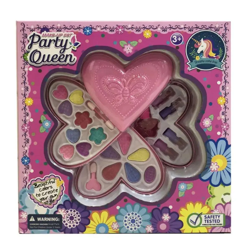 Креативное сердце для детей красочная кисть теней косметика девочек сделай сам