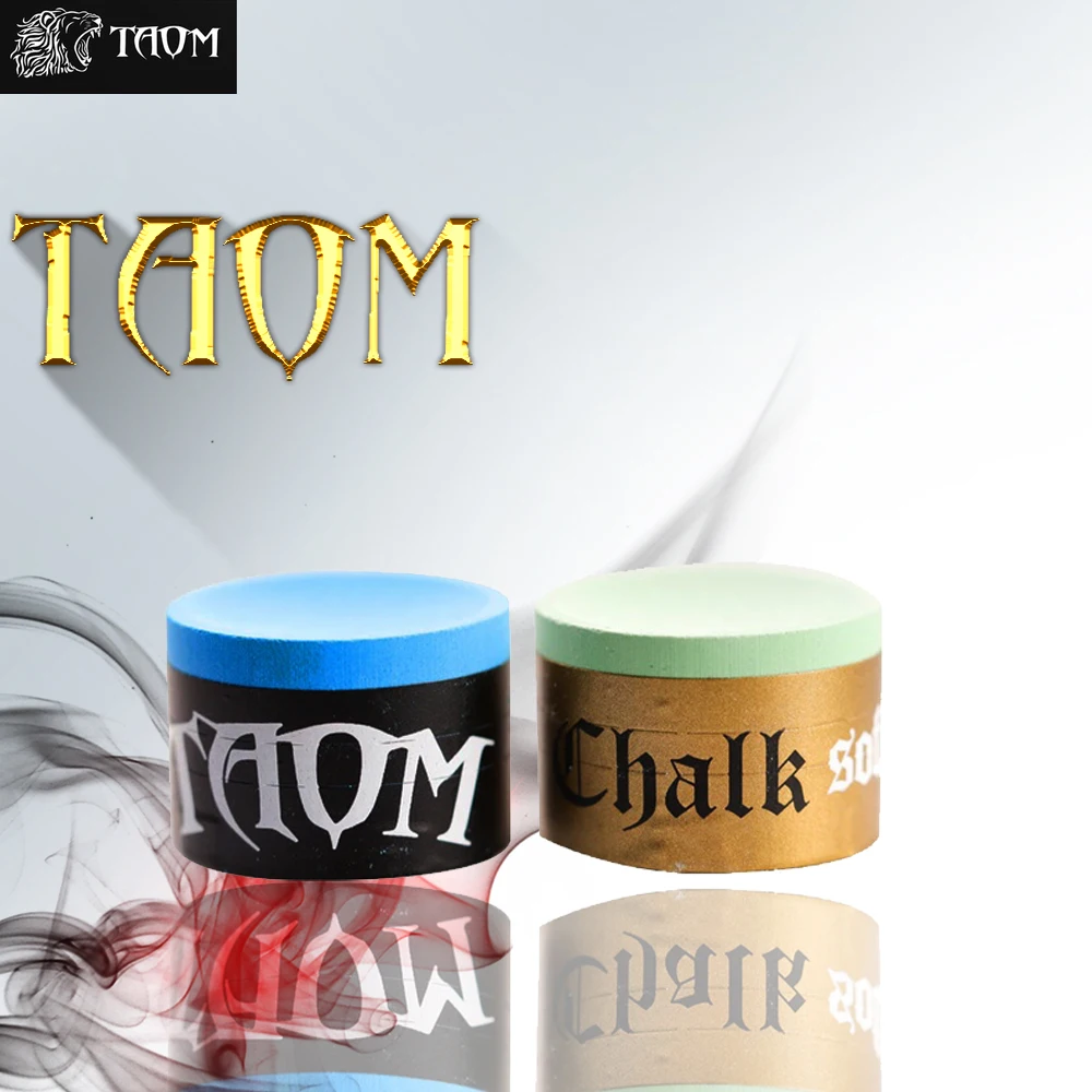 

TAOM PYRO CHALK / TAOM SOFT CHALK Optimized for Pool Pyramid Snooker and Carom Professional Billiards Chalk Pool Game Snooker