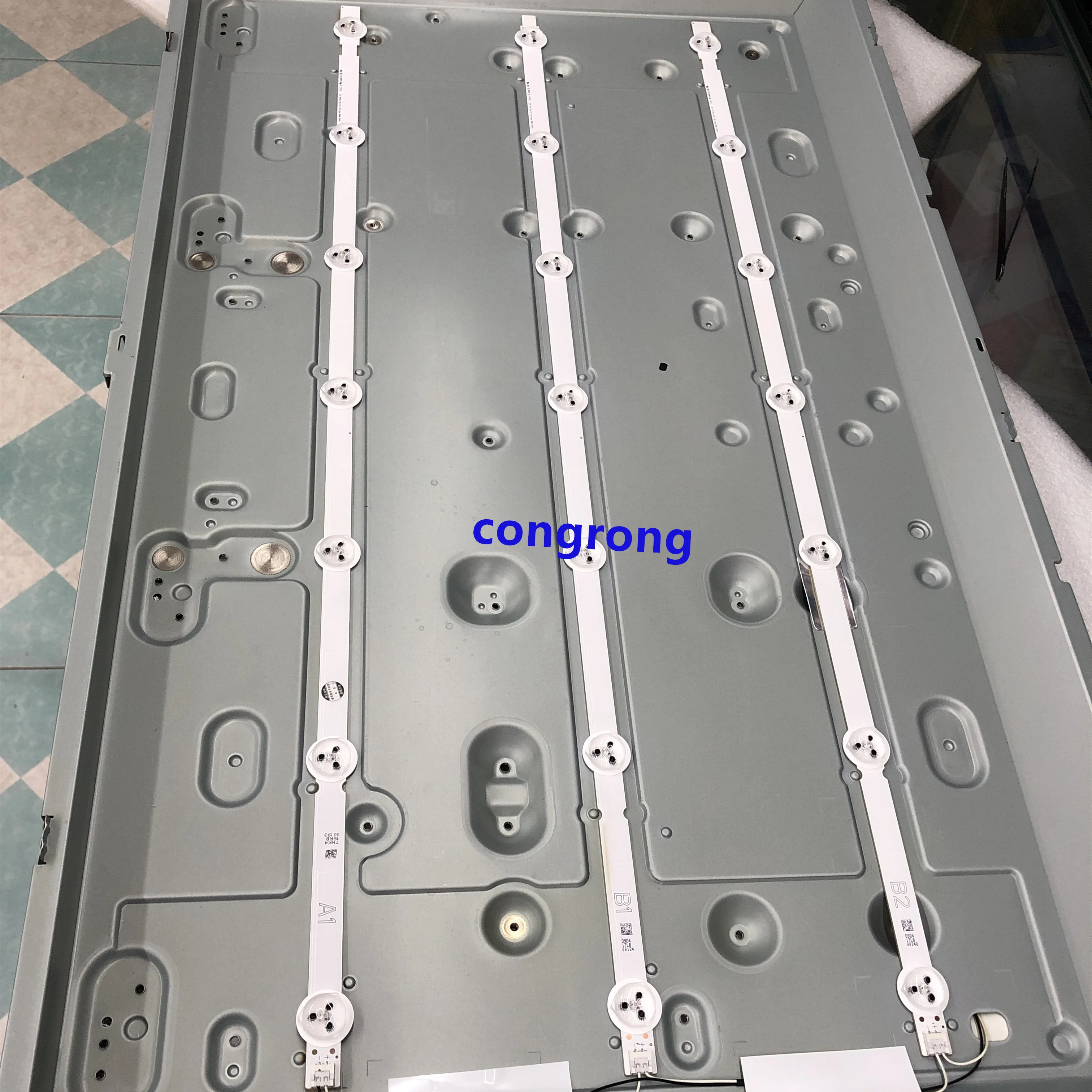 1 комплект = 3 шт. * 7 светодиодный 630 мм светодиодный Подсветка полосы для 32LN541V 32LN540V B1/B2-Type 6916L-1437A 6916L-1438A LC320DUE; Доставка SF; Сезон осень-зима R1