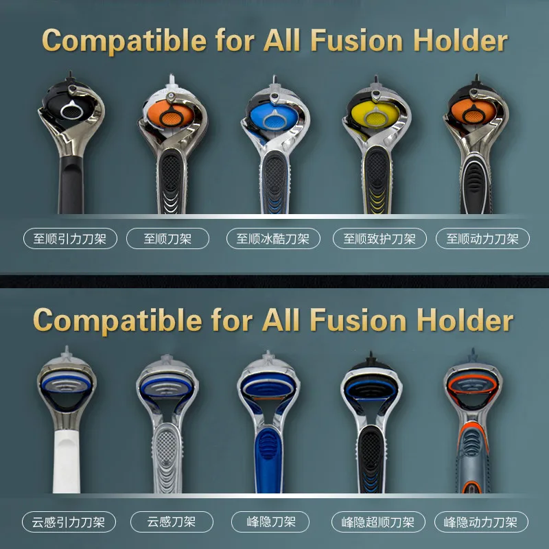 DDPGGL ручная Бритва для мужчин лезвие бритья 5 слой бритвы Совместимо с Fusion США