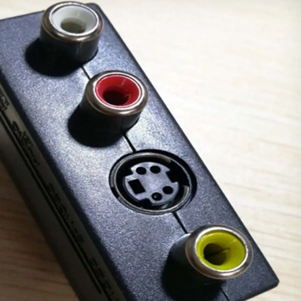 21Pin Переходник SCART на 3RCA адаптер RGB Scart Композитный RCA S видео AV ТВ аудио адаптер| |