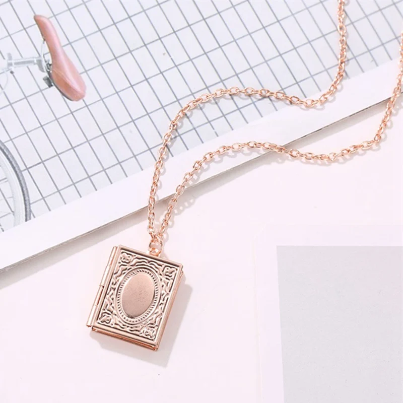 1 шт. модный резной Винтажный стиль Изящный имитационный книжный медальон