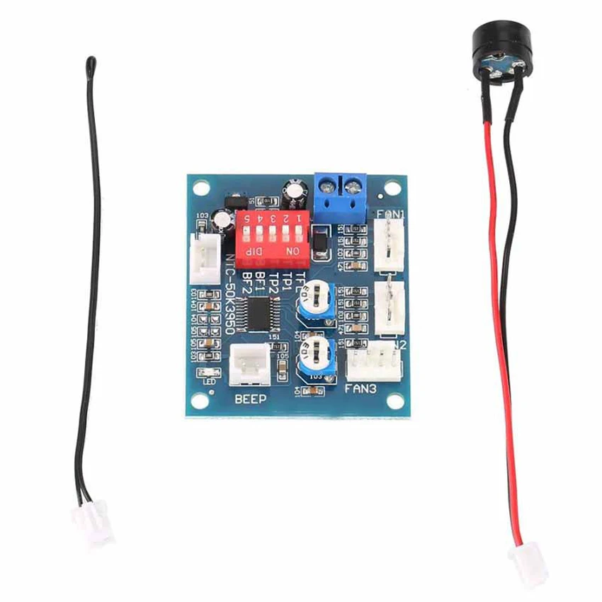 Четырехпроводной ШИМ вентилятор с термостатом компьютерное охлаждение модуль