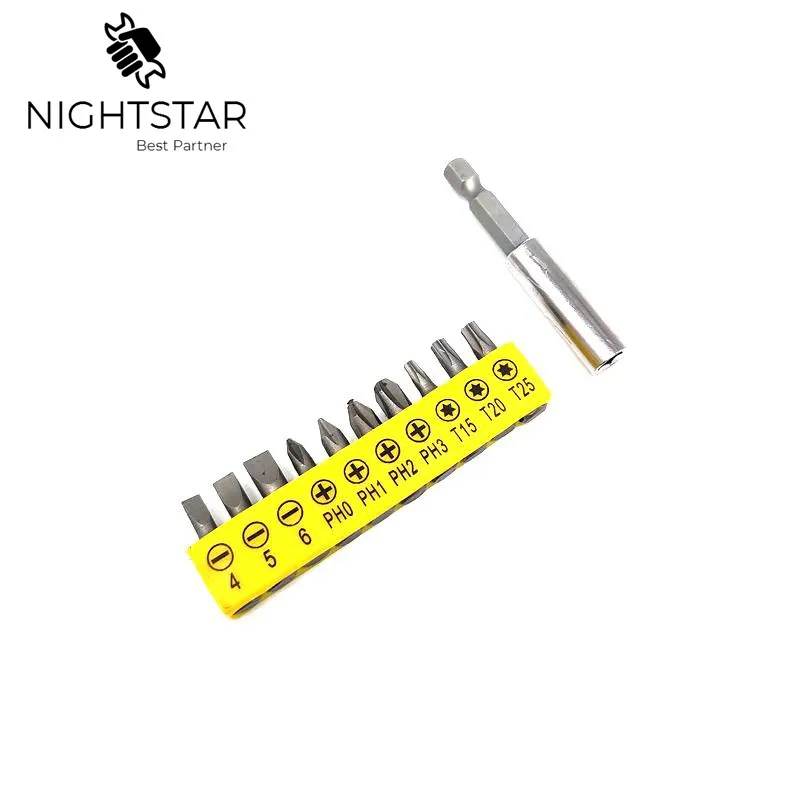 10 шт. электрическая отвертка из легированной стали Набор отверток